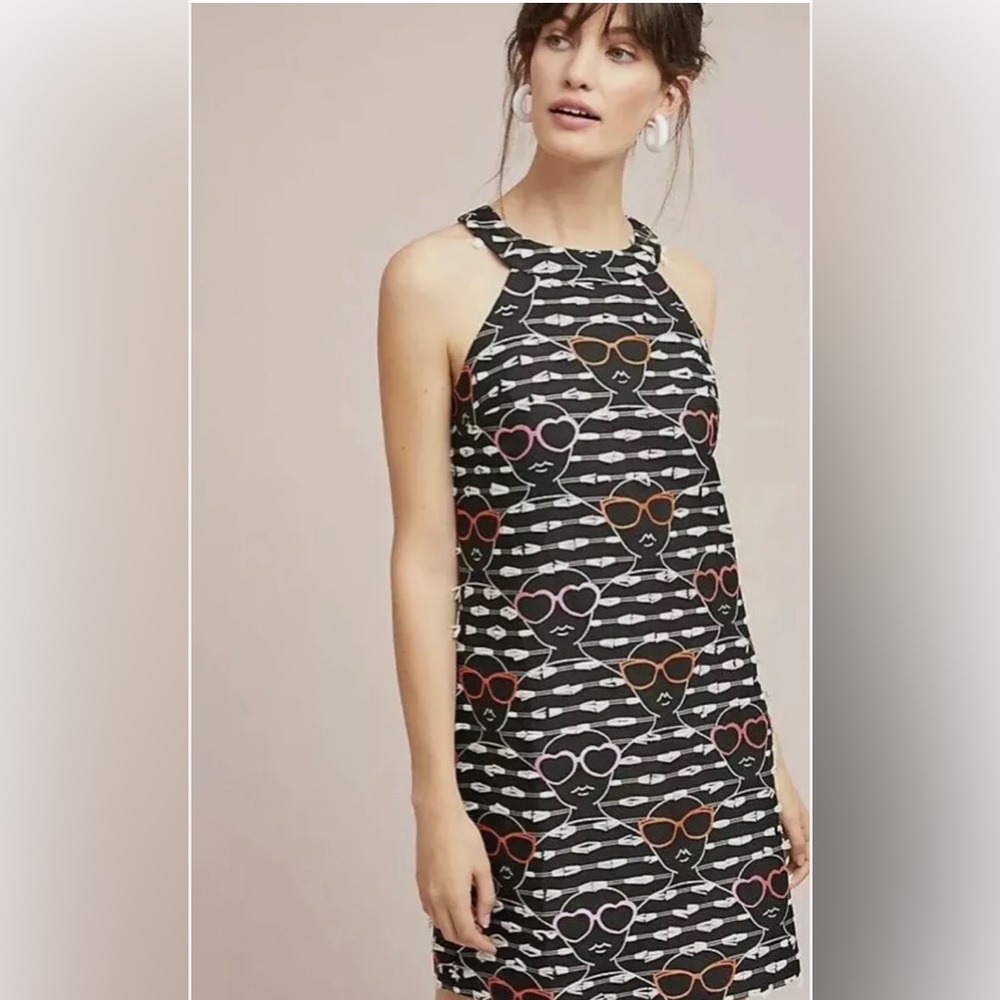 Anthropologie  Sunglass Girl Shift Dress by Hutch